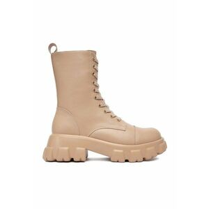 Botine dama 1709-1 - Textil - Bej imagine