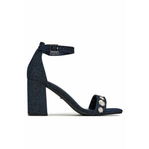 Sandale dama - bleumarin - textil imagine