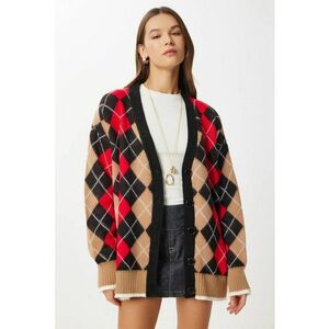 Cardigan dama Happiness Istanbul - multicolor - One Size imagine