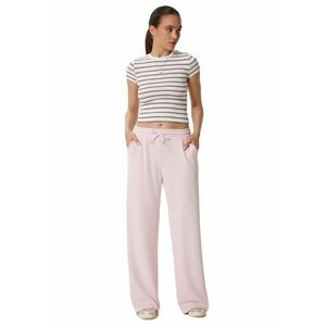 Pantaloni dama - Happiness Istanbul - pantaloni de trening largi - roz aprins - textil imagine