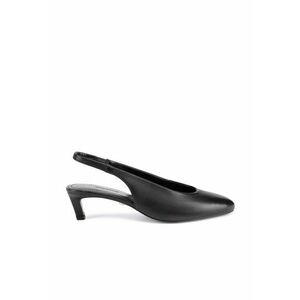 Sandale dama - LILY-118324 - piele naturala - negri imagine