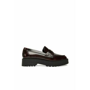 Mocasini dama - bordo - piele naturala imagine
