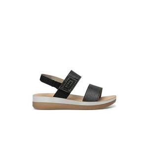 Sandale dama - negru - plastic - imagine