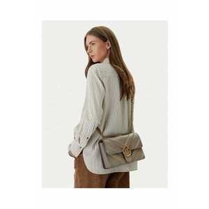 Geanta dama Noce I68Q - piele naturala - roz - model clasic imagine