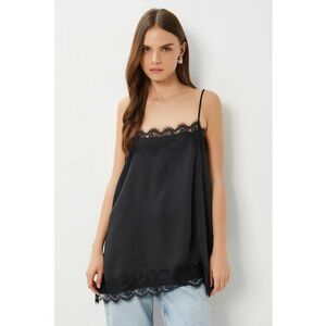 Maiou dama - Happiness Istanbul - satin - negru imagine