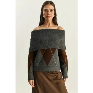 Pulover dama maro - One Size imagine