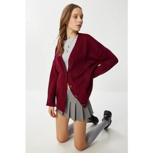 Cardigan dama Happiness Istanbul - rosu - One Size imagine