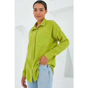 Camasa dama - in - verde lime imagine