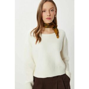 Pulover dama Happiness Istanbul - alb - One Size imagine