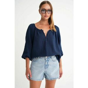 Bluza dama - Albastru Marin - Textil imagine
