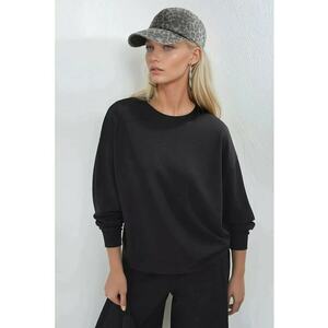 Hanorac dama - Negru - Textil imagine