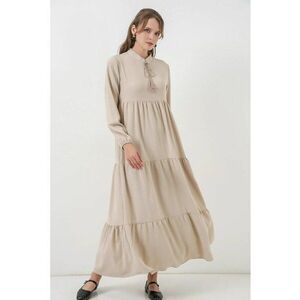 Rochie Maxi - Bej - Textil imagine