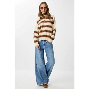 Pulover dama Happiness Istanbul - maro - One Size imagine