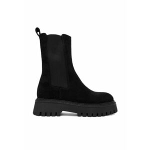 Botine dama C-BILLIE-8045 - Piele naturala - Negru imagine