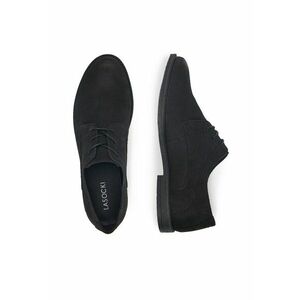 Pantofi eleganti pentru copii - CONC JUVE-04 - piele naturala - negru imagine