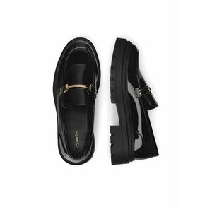 Mocasini dama - negru - textil 58682-9 imagine