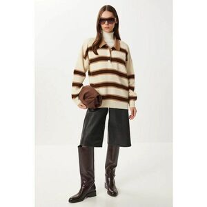 Pulover dama Happiness Istanbul - maro - One Size imagine