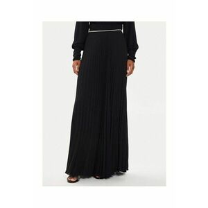 Fusta plisata negru - imagine