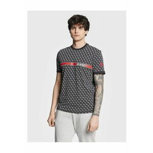 Tricou barbati negru - bumbac - imagine