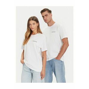 Tricou unisex alb - bumbac - imagine