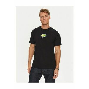 Tricou barbati negru - bumbac imagine