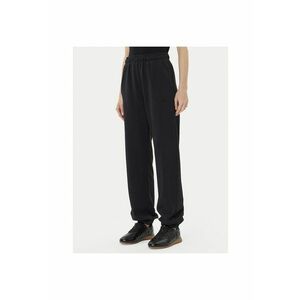 Pantaloni sport dama - negru - material confortabil imagine