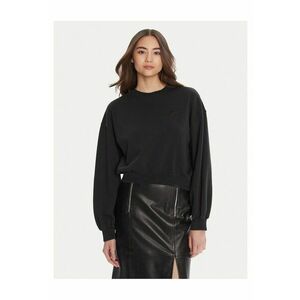 Bluza dama - negru - bumbac imagine