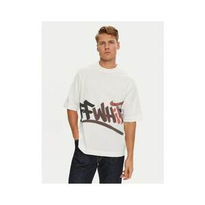 Tricou barbat alb - bumbac - imagine