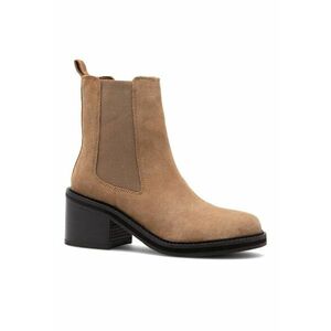 Botine dama KAP-C1048-01SB - Piele naturala - Bej imagine