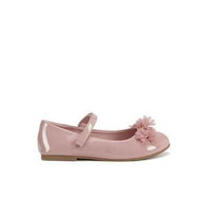 Pantofi copii - balerini fete - roz - textil - imagine