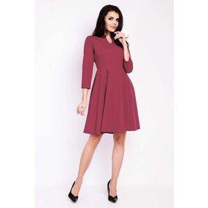 Rochie dama Poliester - M117 - Rosu- imagine