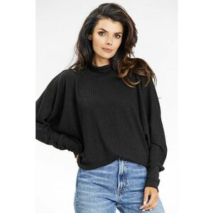 Pulover dama poliester Negru imagine
