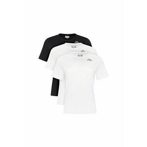Set 3 tricouri sport - negru/alb imagine