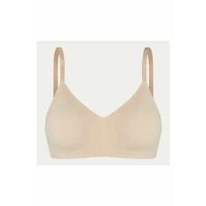 Sutien dama fara cusaturi - Bej imagine