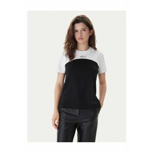 Tricou pentru dama - Negru/Alb imagine