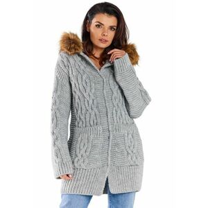Pulover dama A478 - Gri - Marime unica imagine