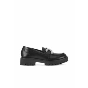 Mocasini dama negru - piele naturala - Negru imagine