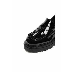 Mocasini dama - piele naturala - negru - C-AVIANA-PM014-03 imagine