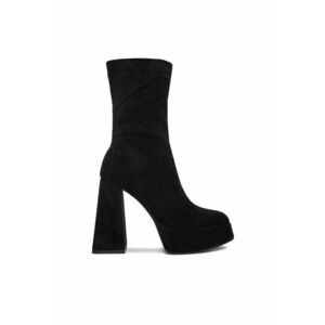 Botine dama CL221013 - negru - sintetic imagine