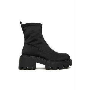 Botine dama 67091-8 - Textil - Negru imagine