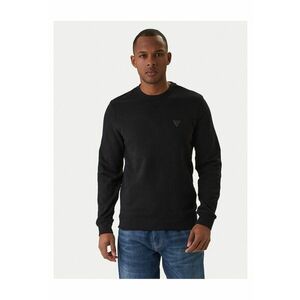 Hanorac barbati negru - model simplu imagine