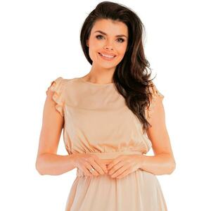 Bluza dama - Elastan - Bej imagine