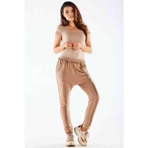 Pantaloni dama - Bej1 imagine