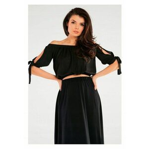 Bluza dama - Elastan - Negru imagine