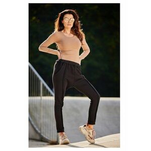 Pantaloni dama - Negru imagine