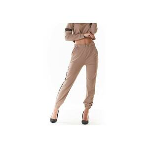 Pantaloni sport dama - Lycra/Bumbac - Bej imagine