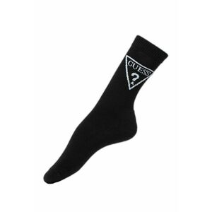 Sosete lungi cu imprimeu logo - Negru imagine
