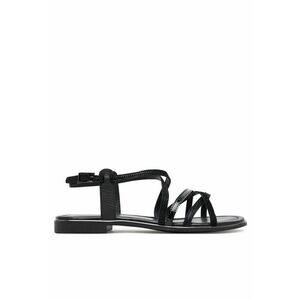 Sandale dama - WYL4137-1Z - piele naturala - negru imagine