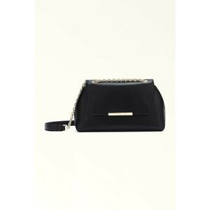 Geanta crossbody din piele Nadia - Negru imagine