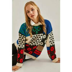 Pulover dama - Jerseu - Multicolor - imagine